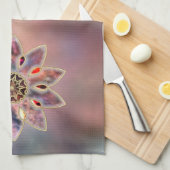 Galaxies marbrées Serviette de cuisine (Quart Plié)