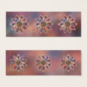 Galaxies marbrées Signets (Devant & derrière)