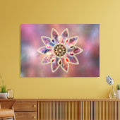 Galaxies marbrées toile Imprimer (Insitu(Salon))