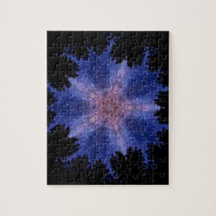 Galaxsterren abstracte puzzel
