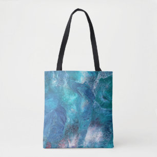 Galaxy 3 Sac fourre-tout Bleu doux abstrait