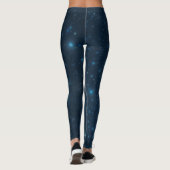 Galaxy Abstracte achtergrond Leggings (Achterkant)