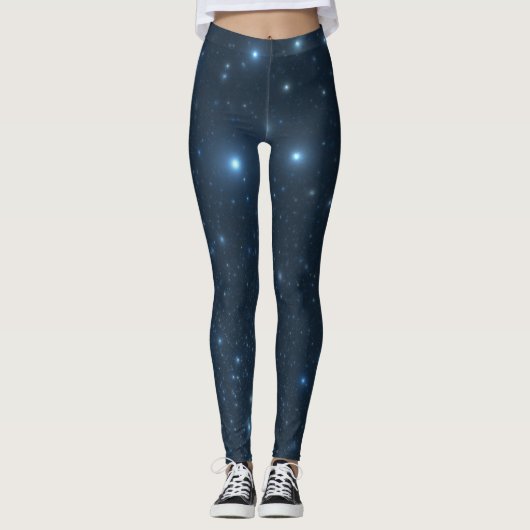 Galaxy Abstracte achtergrond Leggings (Voorkant)