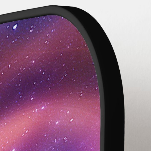 Galaxy Abstracte sterren Cosmic Gases Jouw naam Pickleball Paddle (Links Detail)