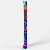 Galaxy Abstrait Drip Rainbow Samsung Coque (Côté droit)