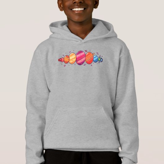 Galaxy Adventure Sweat - shirt à capuche Espace as (Devant)