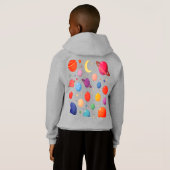 Galaxy Adventure Sweat - shirt à capuche Espace as (Dos entier)
