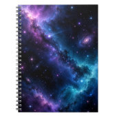 Galaxy Aesthetic Notebook | Journal de l'espace co (Devant)
