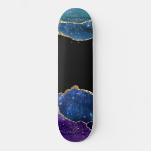 Galaxy Agaat Serie Design 10  Skateboard