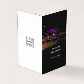 Galaxy Agate Carte de visite en pierre (Extérieur)