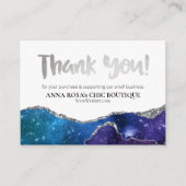 *~* Galaxy AGATE QR BEDANKT LOGO Review AP8 Informatiekaartje (Voorkant)