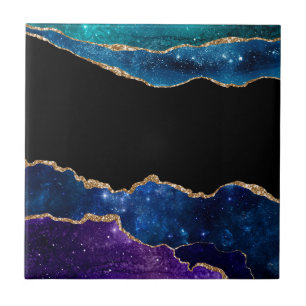 Galaxy Agate Serie Design 10 Tegeltje