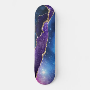 Galaxy Agate Serie Design 13  Skateboard