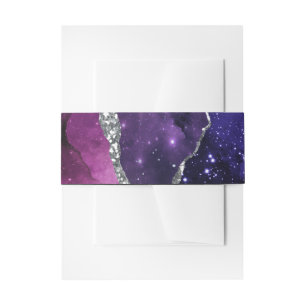 Galaxy Agate Serie Design 23  Uitnodigingen Wikkel