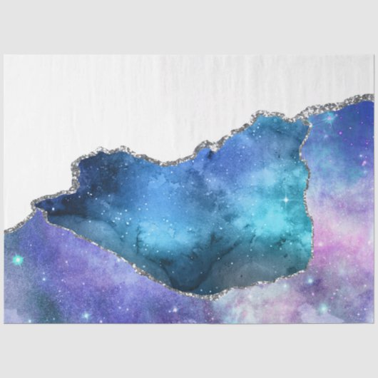 Galaxy Agate Serie Design 4 Tissuepapier (Voorkant)