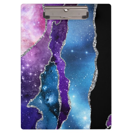 Galaxy Agate Serie Design 7 Klembord (Voorkant)