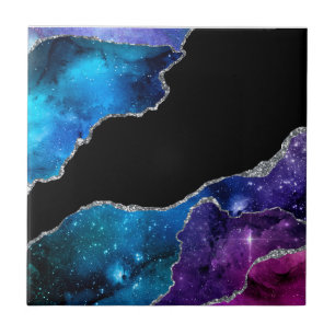 Galaxy Agate Serie Design 9 Tegeltje