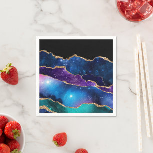 Galaxy Agate Serie Ontwerp 13 Servet