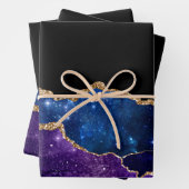 Galaxy Agate Series Design 10 Inpakpapier Vel (In situ)