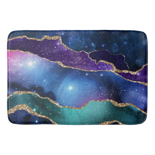 Galaxy Agate Series Design 13 Badmat (Voorkant)
