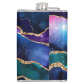 Galaxy Agate Series Design 13 Heupfles (Achterkant)