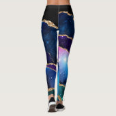 Galaxy Agate Series Design 13 Leggings (Achterkant)