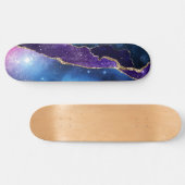 Galaxy Agate Series Design 13 Skateboard (Horizontaal)