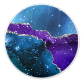 Galaxy Agate Series Design 16 Keramische Knop (Voorkant)