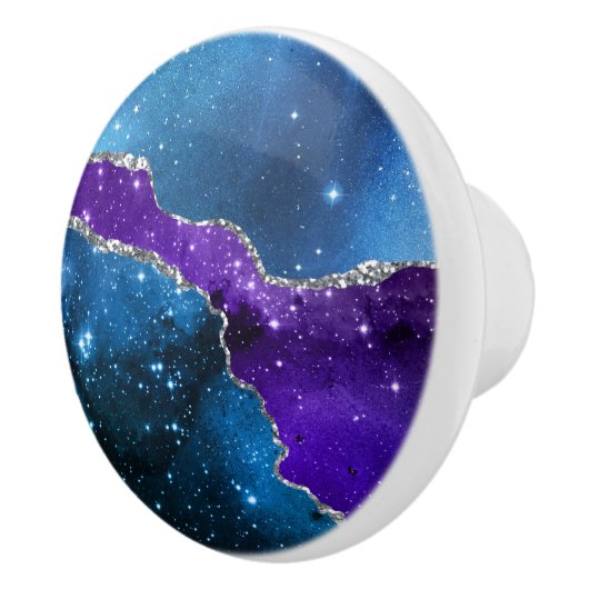 Galaxy Agate Series Design 16 Keramische Knop (Rechts)