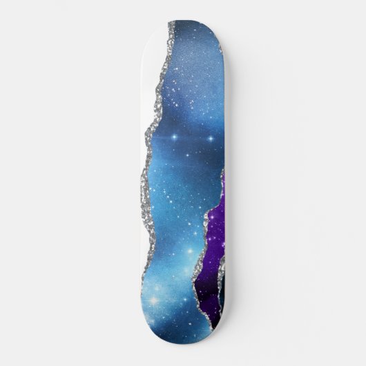 Galaxy Agate Series Design 16 Skateboard (Recto)