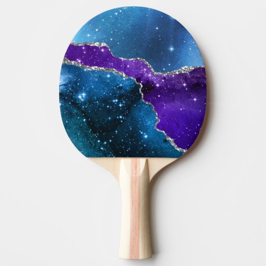 Galaxy Agate Series Design 16 Tafeltennisbatje (Voorkant)