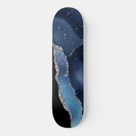 Galaxy Agate Series Design 8 Skateboard (Voorkant)