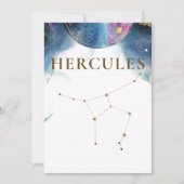 Galaxy and Constellation, Celestial Table Number (Voorkant)