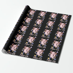 Galaxy Anime uit de Japanse Cute Axolotl familie Cadeaupapier