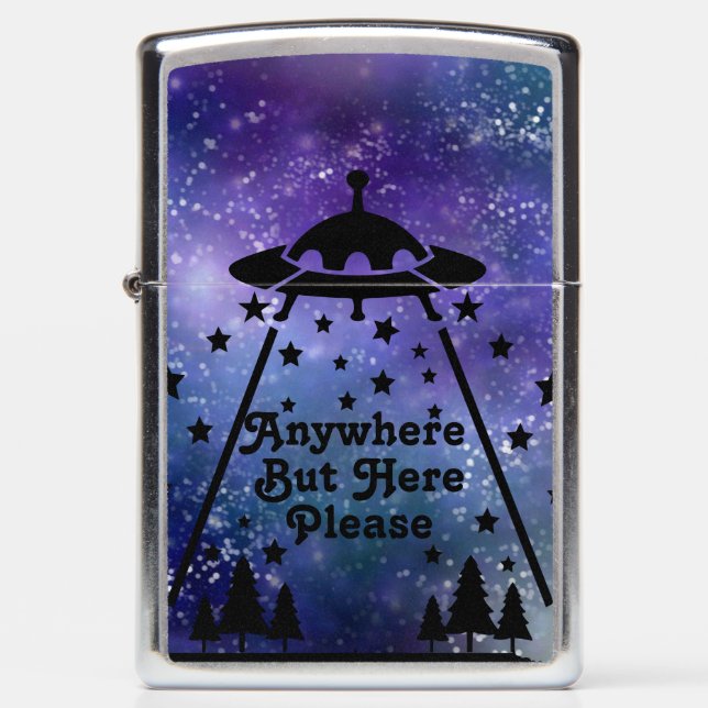 Galaxy Anywhere Maar Hier Alien (Voorkant)