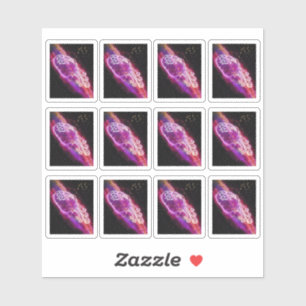 Galaxy Aquarius Constellation Zodiac Sign Sticker