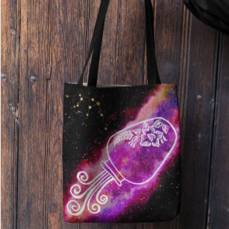 Galaxy Aquarius Specialized Zodiac Sign Draagtas