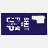 Galaxy Arrêtez le Coque F#%K Up Bold Typography Samsung S (Verso Horizontal)