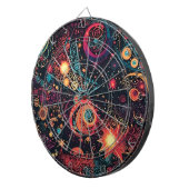 Galaxy Art Dartboard Dartbord (Voorkant Rechts)
