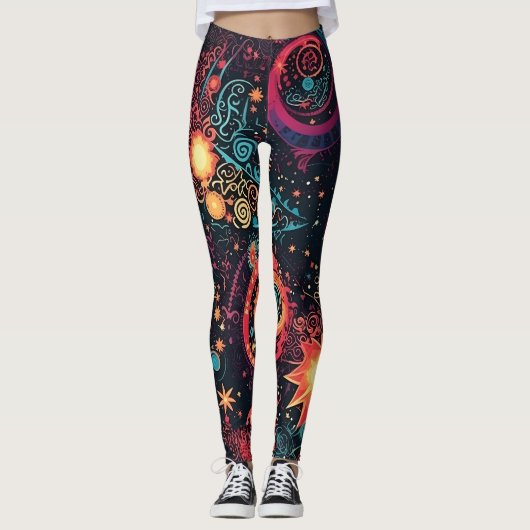 Galaxy Art Leggings (Devant)