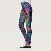 Galaxy Art Leggings (Gauche)
