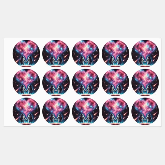 Galaxy Astronaut Labels (Vel)