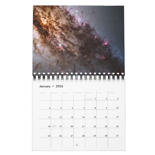 Galaxy Astronomy Universe Rumi Quotes Calender Kalender (Jan 2026)