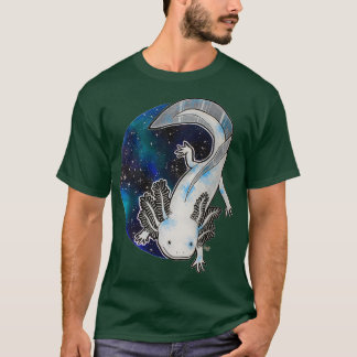 Galaxy Axolotl Artwork T-shirt