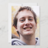 Galaxy Bachelor Party Invite Kaart (Achterkant)