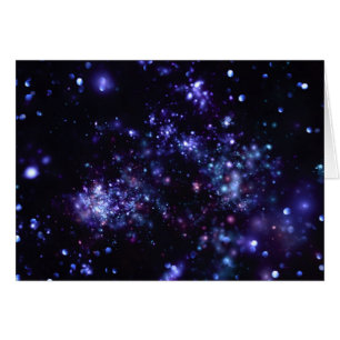 Galaxy Background - Deep Paars