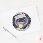 Galaxy Baleine Oh Bébé Cupcake Autocollants (Enveloppe)