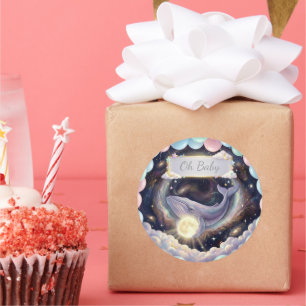 Galaxy Baleine Oh Bébé Cupcake Autocollants