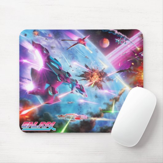 Galaxy Battle Mousepad 2 Muismat (Met muis)