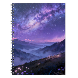 Galaxy Berg Spiraal Notebook Notitieboek